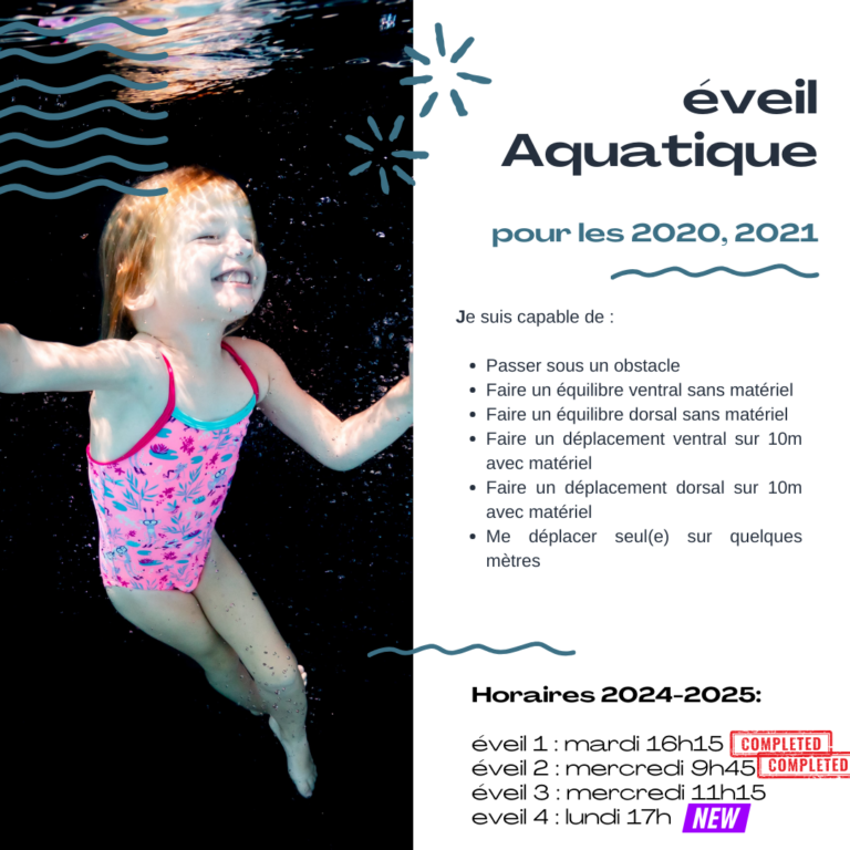 éveil aquatique